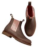 Thumbnail 2 of Penelope Chilvers Women's Oscar Leather Boot - Khaki/Tea Rose