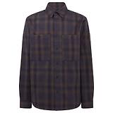 Thumbnail 1 of Belstaff Men's Cotton Check Outpost Flannel Shirt - Major Brown / Dark Ink / Charcoal