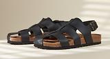 Thumbnail 6 of Oliver Sweeney Men's Astorga Calf Leather Fisherman Sandals - Black