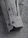 Thumbnail 8 of Penfield Men's Brushed Textured Overshirt - Mid Grey Heather