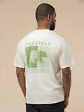 Thumbnail 4 of Penfield Men's Contrast Stripe Bear T-Shirt - Vanilla