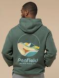 Thumbnail 4 of Penfield Men's Circle Landscape Hoodie - Dark Forest