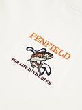 Thumbnail 3 of Penfield Men's Embroidered Trout S/S T-Shirt - Vanilla Ice