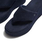 Thumbnail 5 of FitFlop Women's PLATFFORMS Denim Wedge Toe-Post Sandals - Dark Denim