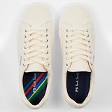 Thumbnail 4 of PS By Paul Smith Men's Canvas Amos Trainers - Ecru