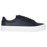 Thumbnail 1 of PS By Paul Smith Men's Coated Leather Amos Trainers - Dark Navy