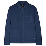 Thumbnail 1 of PS By Paul Smith Men's Cotton-Linen Work Jacket - Navy