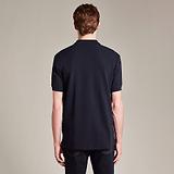 Thumbnail 2 of PS By Paul Smith Men's Cotton-Piqué Zebra Logo Polo Shirt - Dark Navy