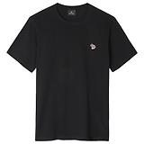 Thumbnail 1 of PS By Paul Smith Men's Cotton Zebra Logo T-Shirt - Black