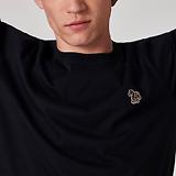 Thumbnail 5 of PS By Paul Smith Men's Cotton Zebra Logo T-Shirt - Navy