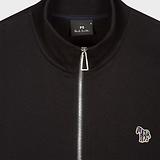 Thumbnail 2 of PS By Paul Smith Men's Cotton Zebra Logo Zip Sweatshirt - Black