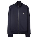 Thumbnail 1 of PS By Paul Smith Men's Cotton Zebra Logo Zip Sweatshirt - Navy
