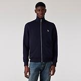 Thumbnail 2 of PS By Paul Smith Men's Cotton Zebra Logo Zip Sweatshirt - Navy