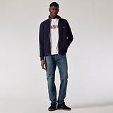 Thumbnail 4 of PS By Paul Smith Men's Cotton Zebra Logo Zip Sweatshirt - Navy