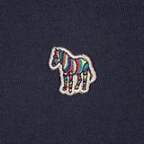 Thumbnail 5 of PS By Paul Smith Men's Cotton Zebra Logo Zip Sweatshirt - Navy