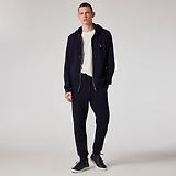 Thumbnail 3 of PS By Paul Smith Men's Cotton Zip-Front Zebra Logo Hoodie - Dark Navy