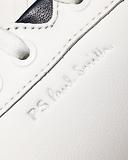 Thumbnail 4 of PS By Paul Smith Men's Leather Albany Zebra Trainers - White