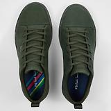 Thumbnail 3 of PS By Paul Smith Men's Nubuck Leather Lee Trainers - Dark Green