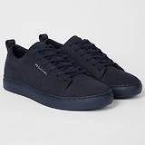 Thumbnail 4 of PS By Paul Smith Men's Nubuck Leather Lee Trainers - Navy Blue