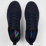 Thumbnail 5 of PS By Paul Smith Men's Nubuck Leather Lee Trainers - Navy Blue