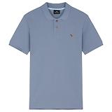 Thumbnail 1 of PS By Paul Smith Men's Organic Cotton Zebra Polo Shirt - Blue