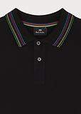 Thumbnail 3 of PS By Paul Smith Men's Regular Fit Polo Shirt - Black