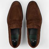 Thumbnail 3 of PS By Paul Smith Men's Suede 'Pierce' Loafers - Brown