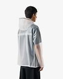 Thumbnail 7 of Hunter Unisex Downpour Izzy Pu Hooded Jacket - Clear Matte