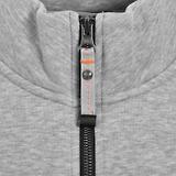 Thumbnail 4 of Parajumpers Men's Broad Peak 1/2 Zip Sweatshirt - Ash Grey Melange