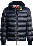 Thumbnail 1 of Parajumpers Men's Pharrell Hooded Down Bomber Jacket - Blue Navy