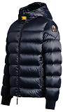 Thumbnail 2 of Parajumpers Men's Pharrell Hooded Down Bomber Jacket - Blue Navy