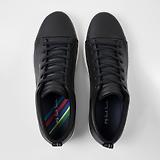Thumbnail 4 of Paul Smith Men's Lee Trainers - Black / White Sole