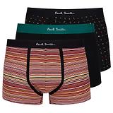 Thumbnail 1 of Paul Smith Men's Logo Mix Trunks - 3 Pack - Multicolour