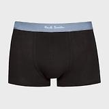 Thumbnail 4 of Paul Smith Men's Mix Waistband 3 Pack Trunks - Black