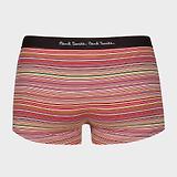 Thumbnail 4 of Paul Smith Men's Organic-Cotton Mixed Stripe 3 Pack Boxer Briefs - Black