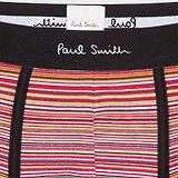 Thumbnail 5 of Paul Smith Men's Organic-Cotton Mixed Stripe 3 Pack Boxer Briefs - Black