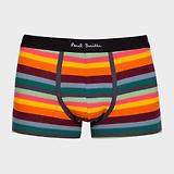 Thumbnail 3 of Paul Smith Men's Organic Cotton Mixed 5 Pack Boxer Briefs - Artist Stripe