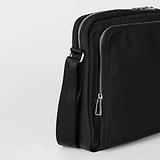 Thumbnail 3 of Paul Smith Men's Recycled Polyester Zebra Messenger Bag - Black