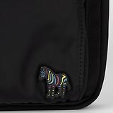 Thumbnail 5 of Paul Smith Men's Recycled Polyester Zebra Messenger Bag - Black