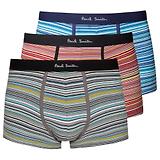 Thumbnail 1 of Paul Smith Men's Signature 3 Pack Boxer Briefs / Trunks - Multicolour