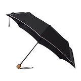 Thumbnail 1 of Paul Smith Men's Signature Stripe Trim Telescopic Umbrella - Black