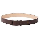Thumbnail 1 of Paul Smith Men's 'Artist Stripe' Stitch Leather Belt - Chocolate