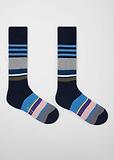 Thumbnail 3 of Paul Smith Men's Striped 3 Pack Socks - Navy
