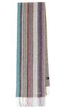 Thumbnail 1 of Paul Smith Men's Wool Multi Colour Stripe Scarf - Grey