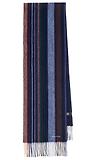 Thumbnail 1 of Paul Smith Men's Wool Multi Colour Stripe Scarf - Navy