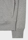 Thumbnail 2 of PS By Paul Smith Men's Zebra Logo Cotton Bomber Jacket - Grey Melange