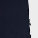 Thumbnail 2 of Paul Smith Men's Zip-Neck Polo Shirt With Contrast Tipping - Navy