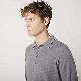 Thumbnail 5 of Peregrine Men's Beauford Made In England Polo Shirt - Nimbus
