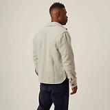 Thumbnail 6 of Peregrine Men's Dexter Made In England Overshirt - Light Grey