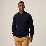 Thumbnail 2 of Peregrine Men's Ford Made In England Crew Jumper - Navy